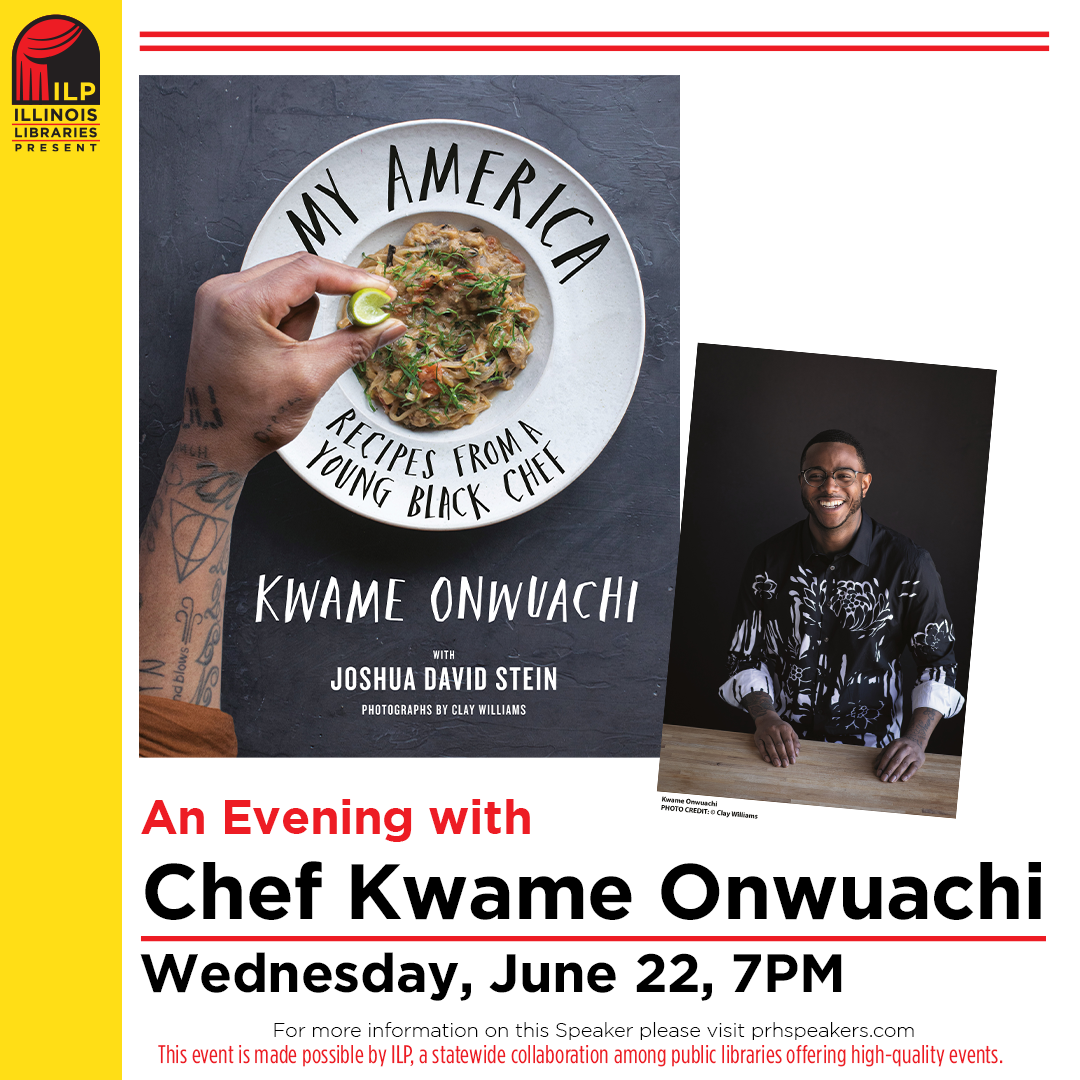 An evening with Chef Kwame Onwuachi via Zoom