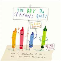 photo of book cover for The Day the Crayons Quit