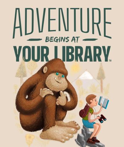 Adventure Begins at Your Library 2024 poster