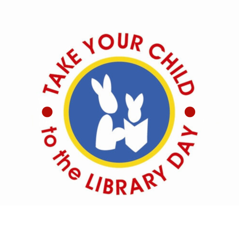 Take Your Child To The Library Day round logo