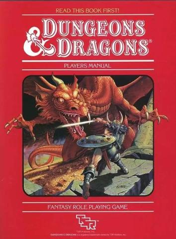 cover of book: Dungeons & Dragons Players Manual