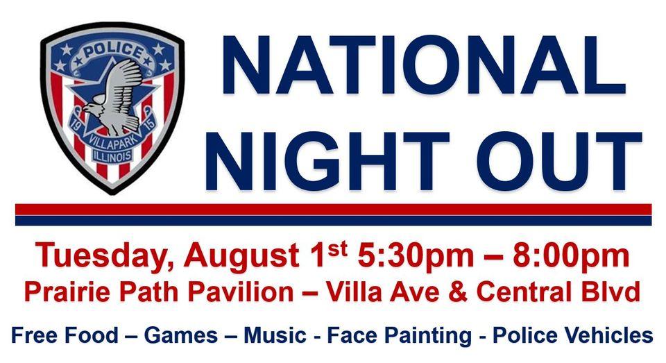 Villa Park Police Department's National Night Out event!