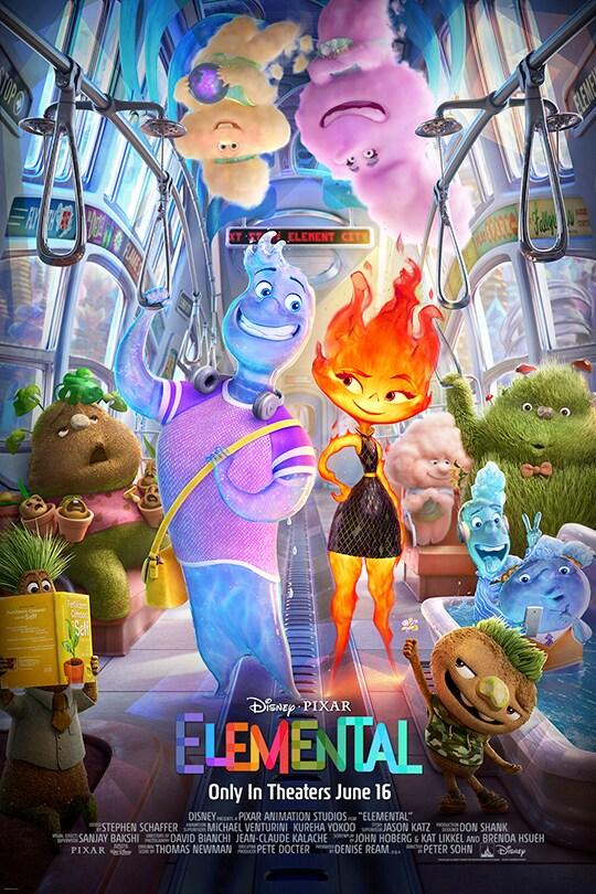 elemental movie poster