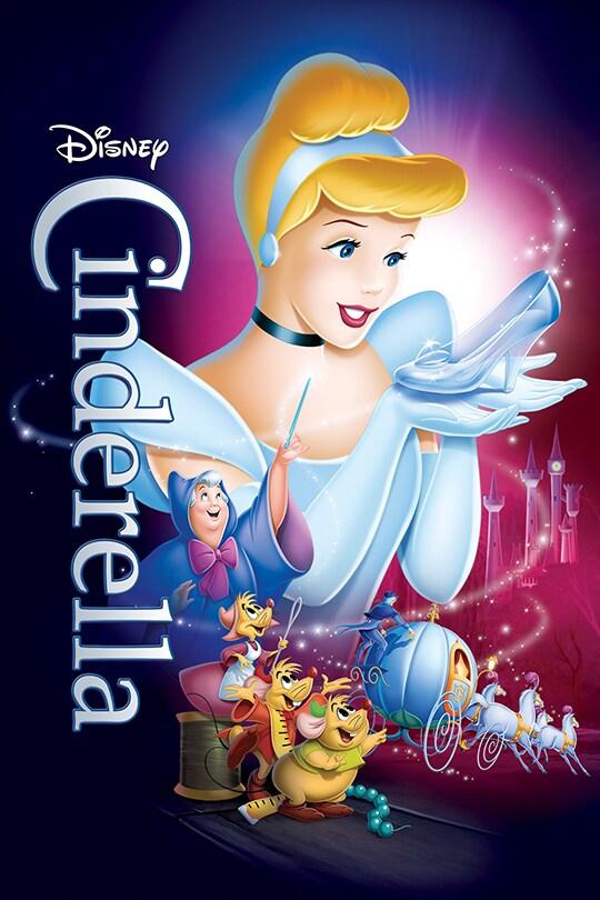 Cinderella 1950 Disney animated new poster