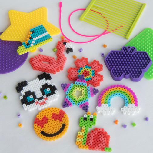 various Perler™ Fuse Beads in craft projects ideas